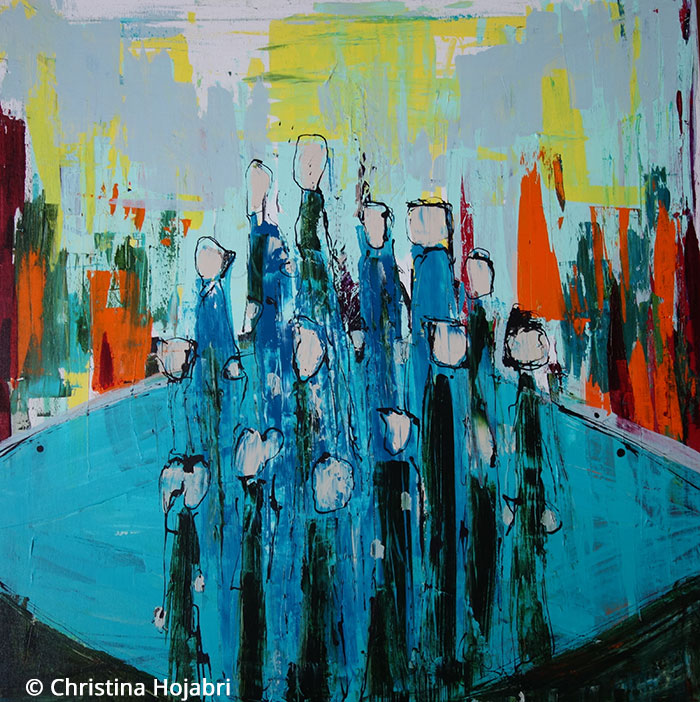 100x100-simple-minds-VIII-Versamm-lung-Acryl-auf-Leinwand-2021